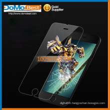High quality 9H 0.33mm 2.5D tempered glass screen protector For iphone 6